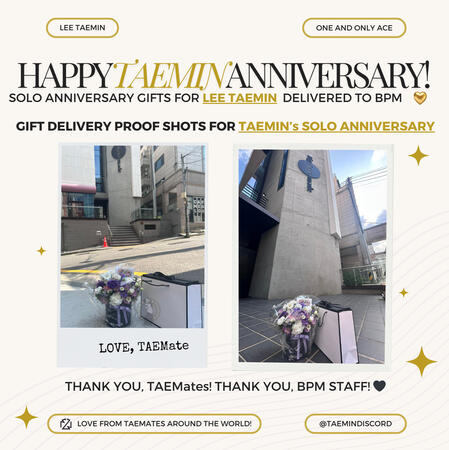 Happy TAEMIN Anniversary! π