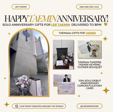 Happy TAEMIN Anniversary! π