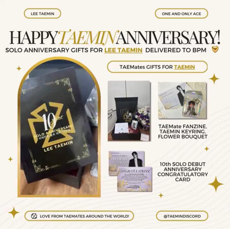 Happy TAEMIN Anniversary! 🎉